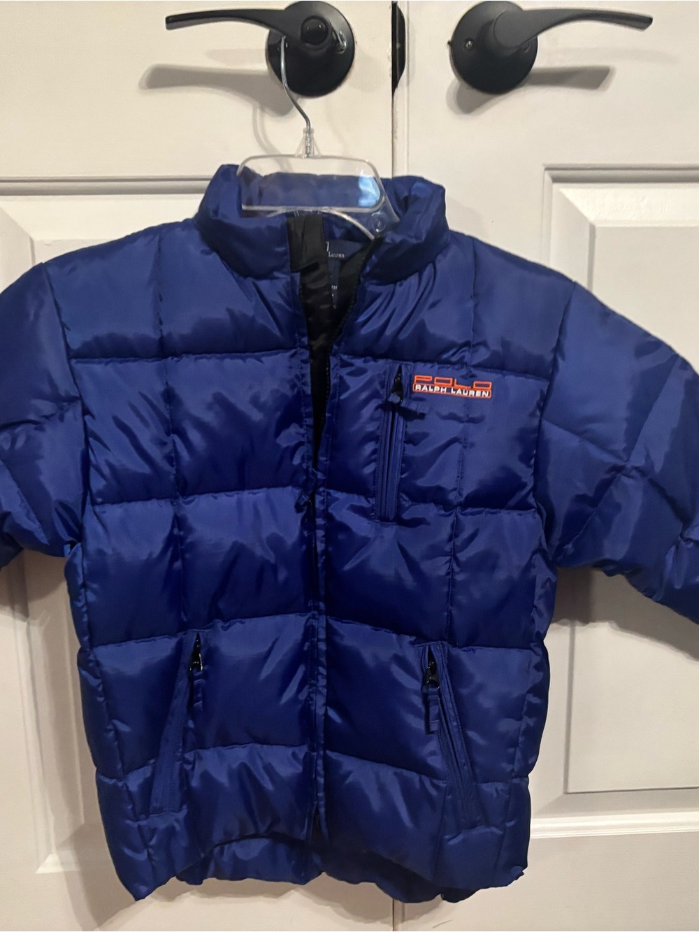 Ralph Lauren Royal Blue Quilted Puffer Jacket - NWT